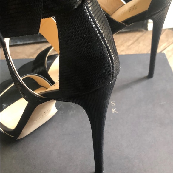 Barney’s cross Strapped Heels - Picture 5 of 5